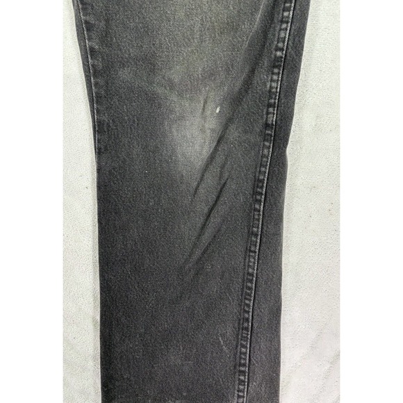 Dickies Mens Faded Black Denim Jeans Size 38x30 Distressed RN20697 - Picture 5 of 11
